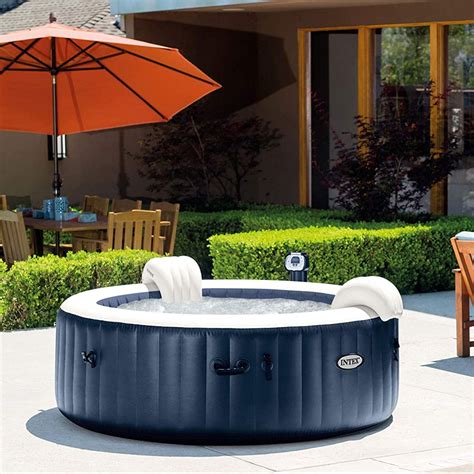 Intex PureSpa 6 Person Inflatable Round Hot Tub 75 Inch | Find a Gift For