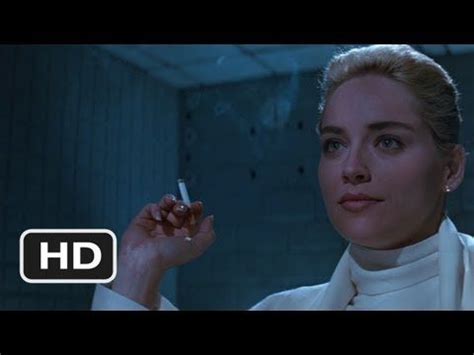 Interrogation - Basic Instinct (1/10) Movie CLIP (1992) HD | Basic instinct movie, Basic ...