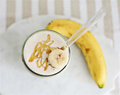 Banana Smoothie - A Beautiful Mess