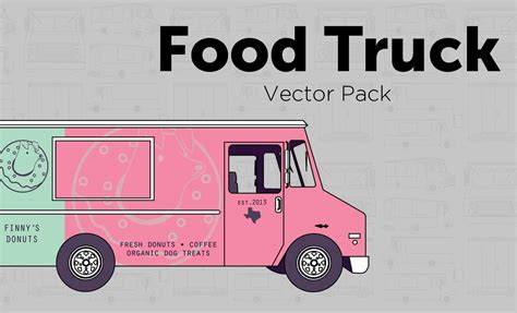 Food Truck Template Vector at GetDrawings | Free download