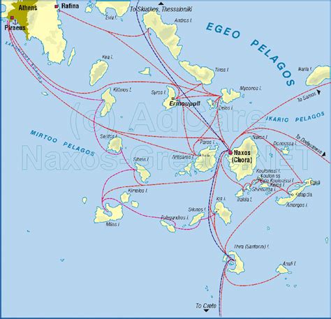 Maps of the Greek island of Naxos, Cyclades, Greece. Map, Naxos, Chora, Cyclades, maps. Also ...