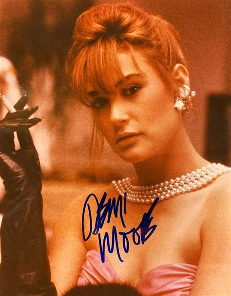 Demi Moore signed photo | EstateSales.org