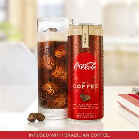 Coca-Cola® With Coffee Vanilla Soda Can, 12 fl oz - Kroger