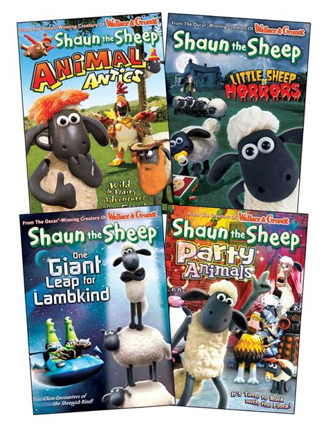 The Shaun the sheep collection #2 (4 pack) (Boxset) on DVD Movie