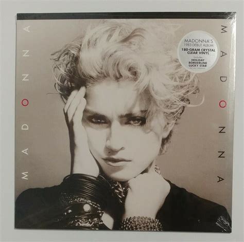 Madonna - Madonna (Debut Album) Clear vinyl edition - LP Vinyl ...