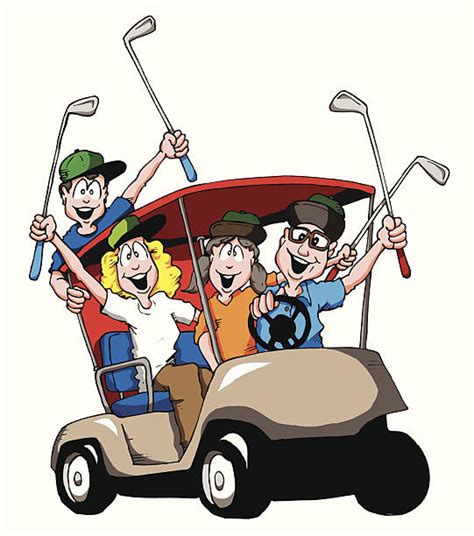 Royalty Free Golf Cart Clip Art, Vector Images & Illustrations - iStock