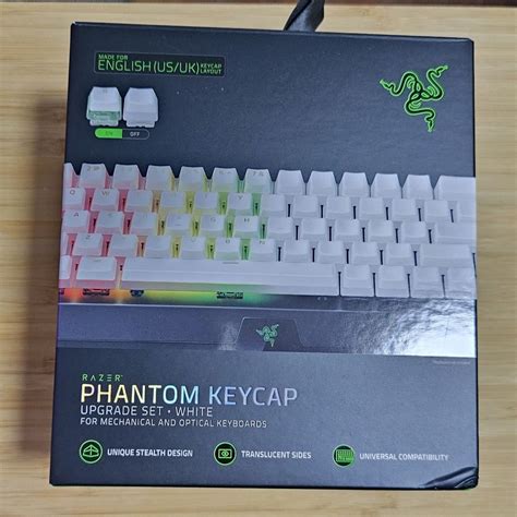 Razer Phantom keycaps in white, Computers & Tech, Parts & Accessories, Computer Keyboard on ...