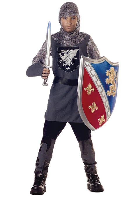 Boys Medieval Knight Costume - Child Renaissance Knight Costumes