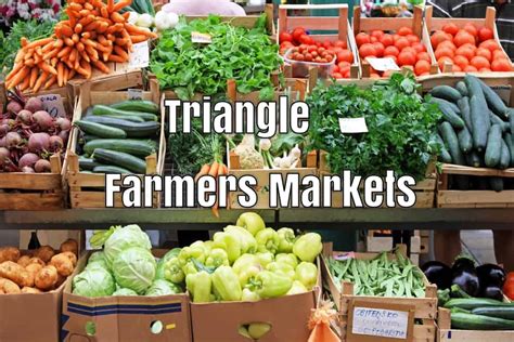 30+ farmers markets in the Triangle, including their schedules (more added) - Triangle on the Cheap