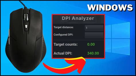 How To Check Your Mouse DPI In Windows (PC) - YouTube