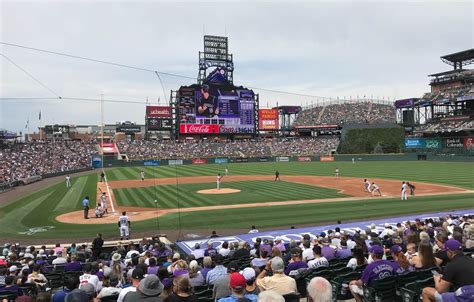 Coors Field Seating Chart - RateYourSeats.com