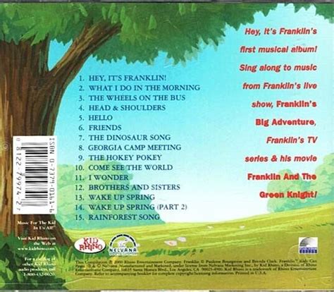 Hey It's Franklin ~ Various Artists ~ Children's ~ CD ~ Used VG | eBay