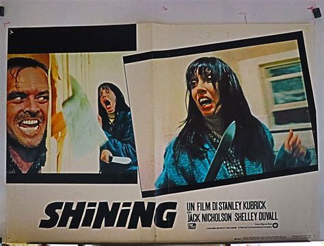 "SHINING" MOVIE POSTER - "THE SHINING" MOVIE POSTER