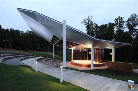 Amphitheater architecture, Outdoor stage, Pavilion design