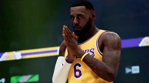 Here's a sneak peek at LeBron James and the Lakers in NBA 2K22 - Lakers ...