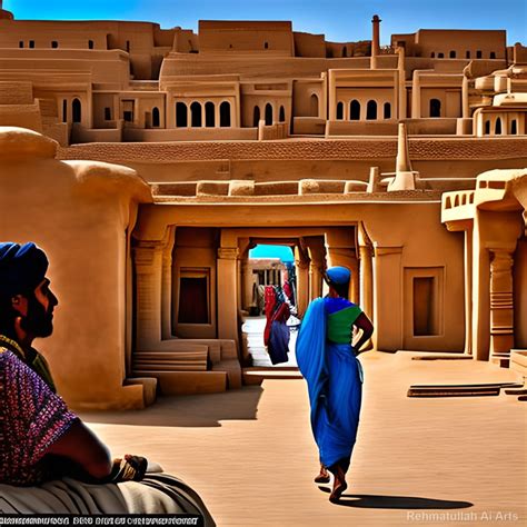 Pakistani artist uses AI to reimagine life in ancient Mohenjo Daro city – The Frontier Post