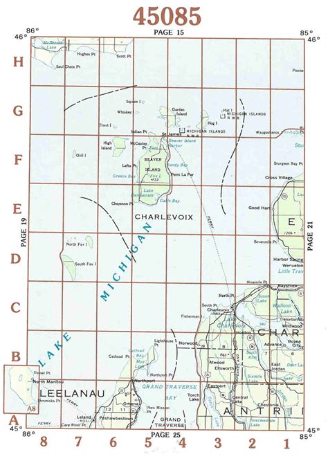 TheMapStore | Michigan Topographical Maps