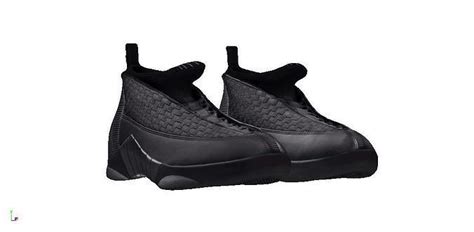 Nike Air Jordan 15 Retro Stealth fashion sneaker 3D model | CGTrader