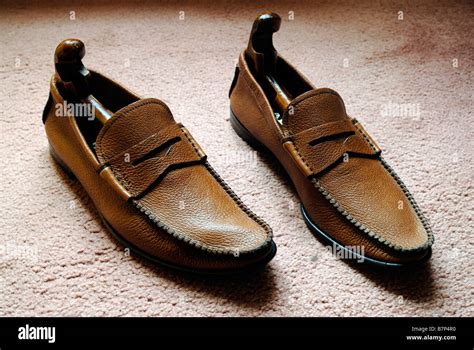 Shopping Men's Fancy Dress Shoes, Loafers, Luxury Brands, Brown Leather ...