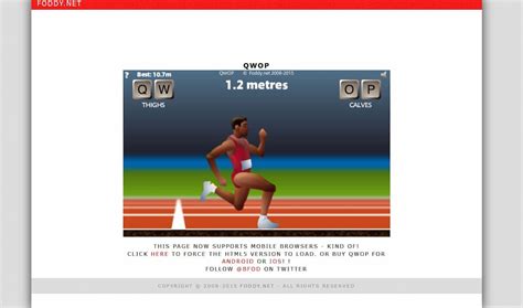 How to Easily Beat QWOP - Gamer Journalist