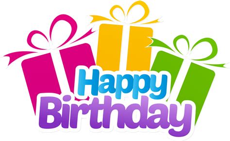 Happy Birthday Png Happy Birthday Logo Png Image With Transparent | The ...