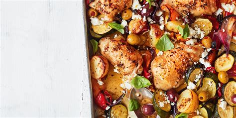 Easy mediterranean chicken traybake - Co-op