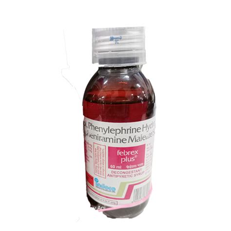 Buy FEBREX PLUS Syrup 60ml Online at Upto 25% OFF | Netmeds