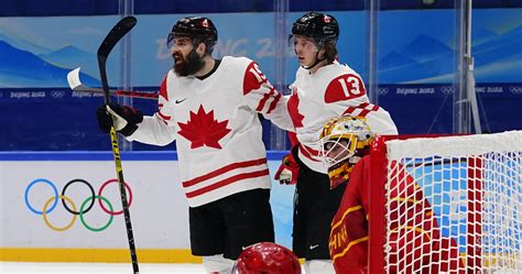 Canada Dominates China in Men's Hockey at 2022 Winter Olympics | News ...