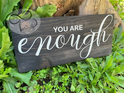 You Are Enough / Positive Affirmation / I Am / Self Love | Etsy