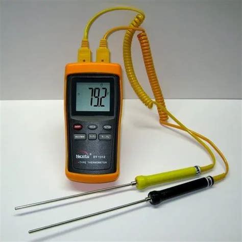 Glass Temperature Sensor Digital Thermocouple Thermometer, For Industrial at Rs 1000 in Gandhinagar