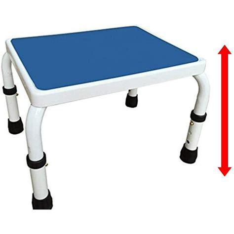 AdjustaStep (tm) Height Adjustable Step Stool All Steel Construction ...