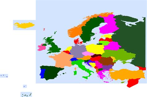 Europe Map Clip Art Image - ClipSafari