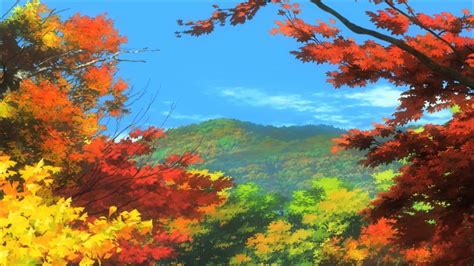 Autumn Anime Scenery Wallpapers - Wallpaper Cave