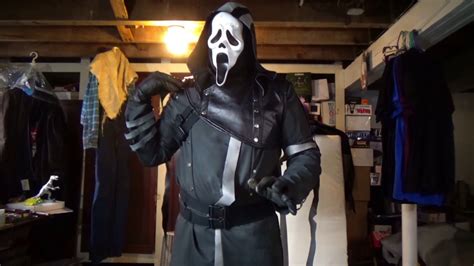 Custom Dead By Daylight Ghostface Costume Part Two - Finishing The Cosplay - YouTube