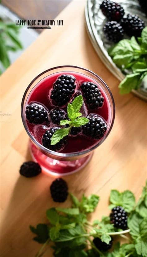 Blackberry Juice - A Refreshing and Healthy Homemade Delight