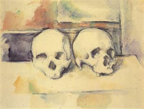 Scribble Junkies: Paul Cezanne SKULLS!!