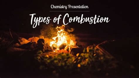 Types of Combustion - Chemistry Presentation | PPT