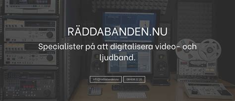 Överföring av Betacam SX (Beta SX) - RÄDDA BANDEN