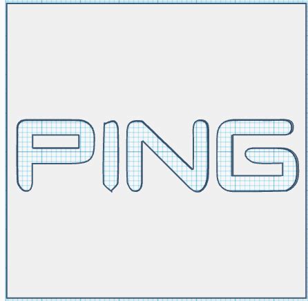 Ping Logo by Vist | Download free STL model | Printables.com