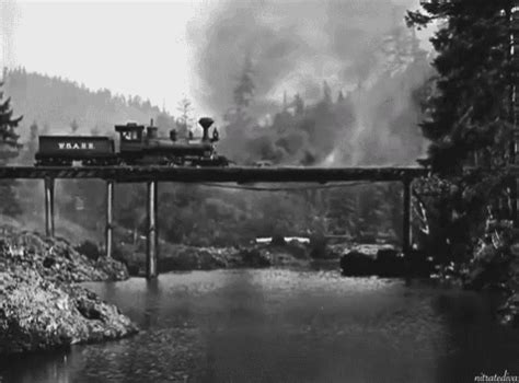 Train Bridge GIF - Train Bridge Accident - Discover & Share GIFs