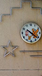 Pipo-kun clock, Tokyo police force mascot with little sist… | Flickr