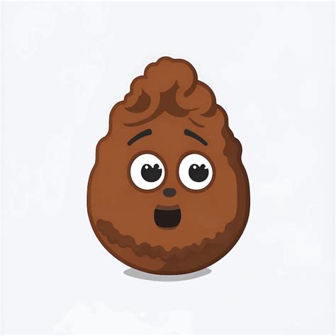 Premium Vector | Illustration of Poop emoticon or emoji poop face icon ...