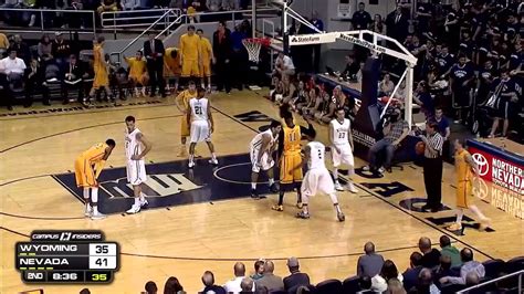 2.17.15 Men's Basketball at Nevada Highlights - YouTube