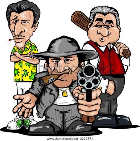 Gangster Cartoon Stock Photos and Pictures - 18,353 Images | Shutterstock