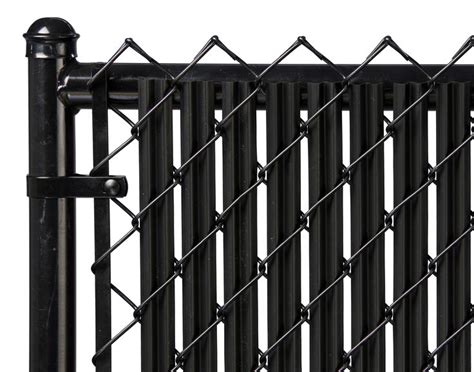 Black 6ft Ridged Slat for Chain Link Fence - Walmart.com | Black chain link fence, Chain link ...