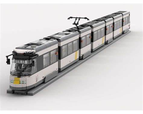 LEGO MOC-24429 Flexity2 tram Antwerp long version (Creator > Model ...