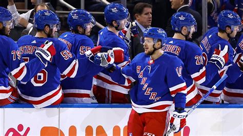 Panarin extends point streak as Rangers beat Red Wings - Newsday