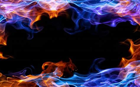 popular Blue Fire Wallpaper HD 2560x1600 for android tablet | Smoke background, Fire image, Fire art