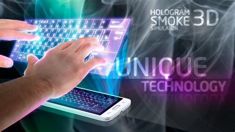 hologram 3d simulator smoke