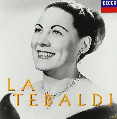 Renata Tebaldi - La Tebaldi - Amazon.com Music